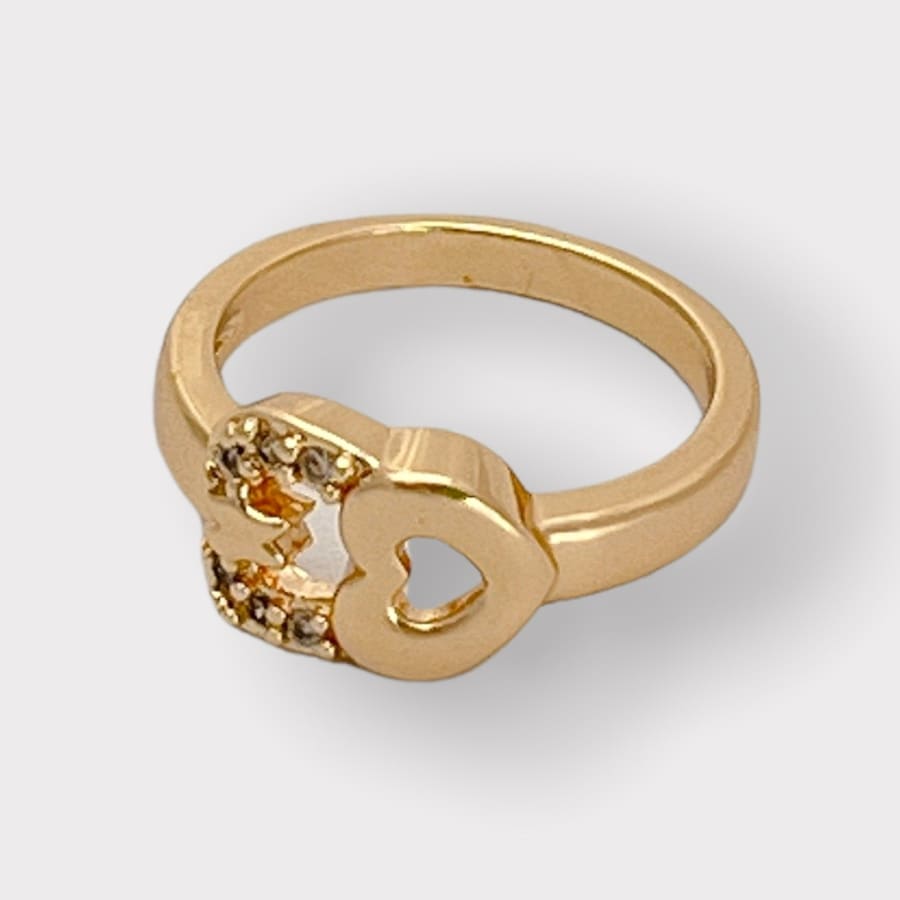 14K Gold-Plated Baby Ring with Tiny Pink CZ for baby, kids, and women –  Cherished Moments Jewelry
